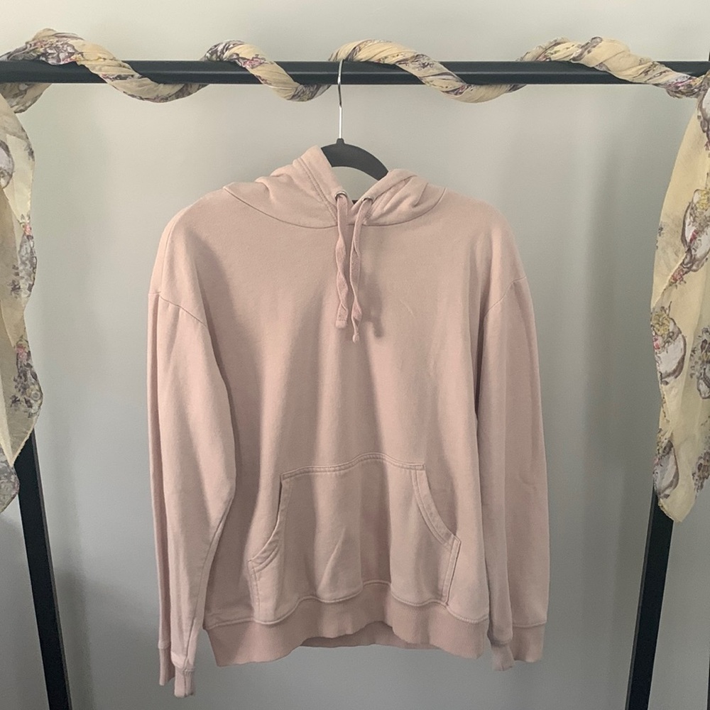 H&M Women’s Pink Basic Hoodie (XS)